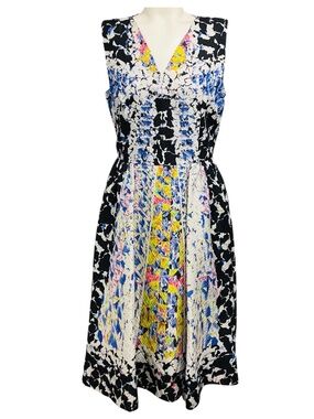 zimmermann v neck midi dress ZImmermann Crush Frilled V-Neck Midi Black